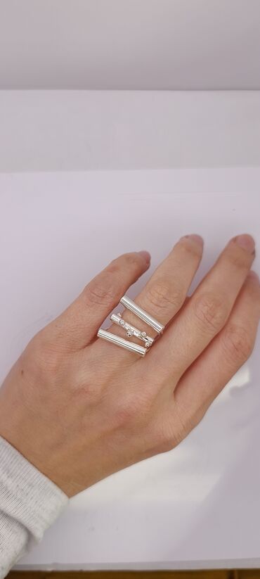 Prstenje: Ženski prsten, Handmade, Materijal: Srebro — 11