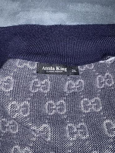 Kişi geyimləri: Jilet, 2XL, rəng - Göy — 4