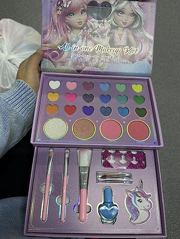 Косметика: Детский косметический набор All in one Makeup Kit Яркий — 3