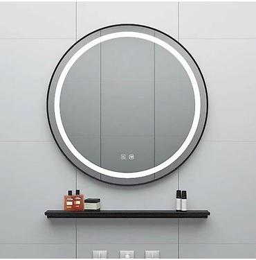 душ кабины: Led işıqlı güzgülər sifarişlə hazırlanır vitraj işləri qəbul olunur — 8