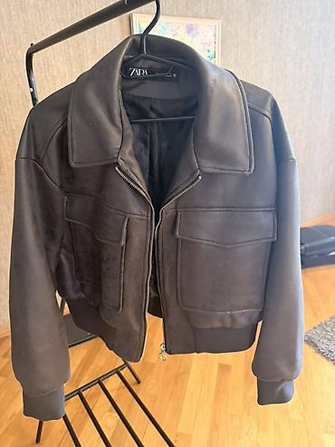 deri kurtka: Kurtka, Bomber, Payız, Zara, L — 1