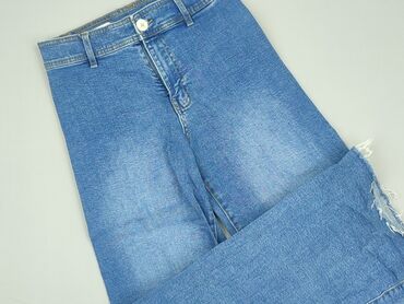 jeansy marszczone w pasie: Jeans, Zara, 14 years, 164, condition - Perfect