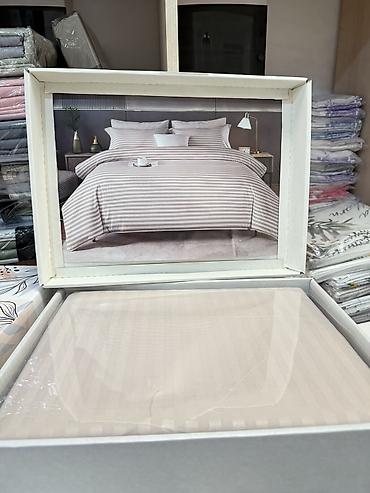 Posteljina: Set posteljine – satenska pruga (jacquard/stripe) - Dizajn: diskretne — 8