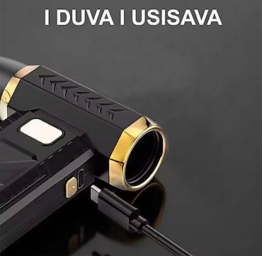Ostali akumulatorski alati: Nova turbo duvaljka 2 u 1 može da duva i usisava. Ima pet brzina — 2