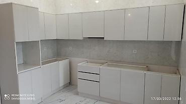 Sifarişlə mətbəx mebeli: Sifarişlə mətbəx dəsti, Özü çəkən petlələr, Mat laminat, Kredit yoxdur, Pulsuz çatdırılma, Rayonlara çatdırılma — 6