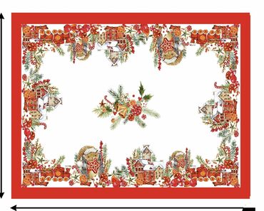 Ostalo: Novogodisnji Ukrasni Stolnjaci NOVO Vise Dezena AKCIJA Cene nisu — 17