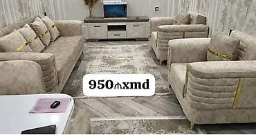 Qonaq otağı dəsti – 950 AZN Tərkibi: - 1 geniş üçnəfərlik divan - 2