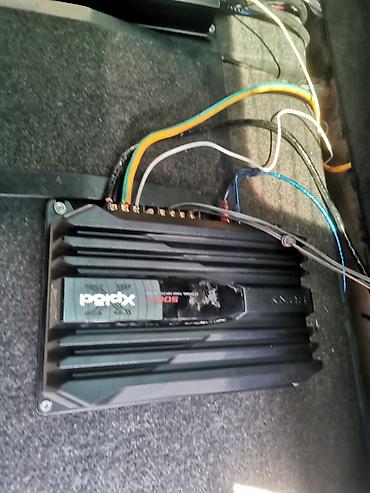 apo ses sistemi: Avtomobil üçün komplekt audio sistemi - 2 ədəd gücləndirici: - — 5