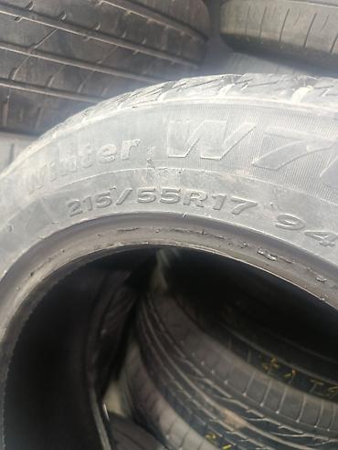 Транспорт: Шины 215 / 55 / R 17, Зима, Б/у, Запаска, Легковые, Китай, Goform — 1