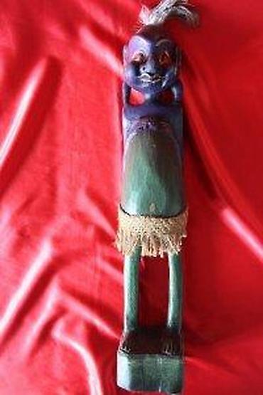 Figure: STARA DRVENA FIGURA MUŠKARCA, RUČNI RAD, UNIKAT | Drvena figura — 18