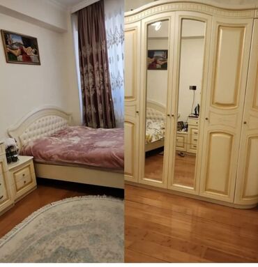 белый кожаный диван: Qarderob, paltar dolabı