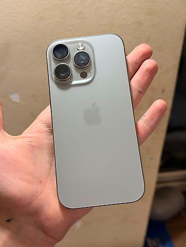 iphone adapter usb: IPhone 16 Pro, 128 GB, Gümüşü, Face ID — 1