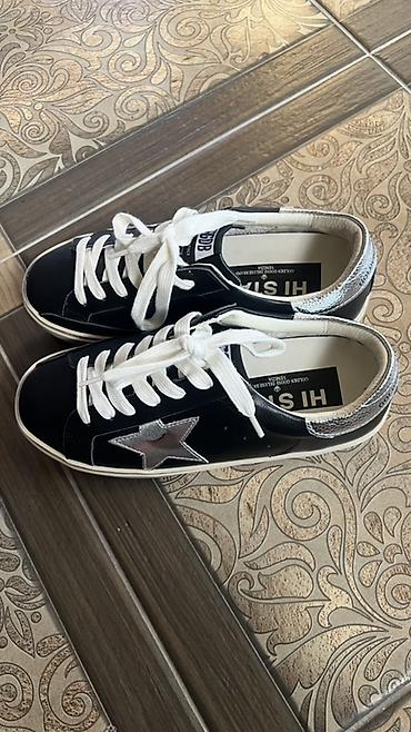 брюки лосины с: Кеды Golden Goose Hi Star, размер 37 НОВЫЕ!!!НИ РАЗУ НЕ НОСИЛА !! - — 5