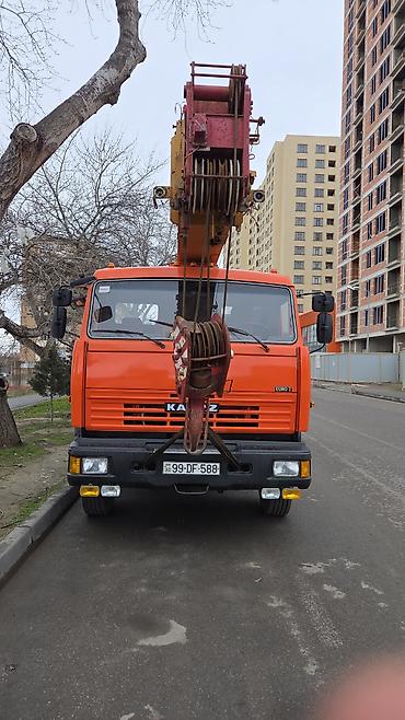 KAMAZ əsaslı “İvanovets” avtokran – 25 ton - Daşıyıcı: KAMAZ, 6x4