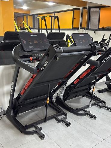 Беговые дорожки: Ferro Fitness FL-5600 qaçış trenajoru - Güclü elektrik mühərriki və — 3