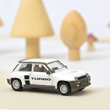 formula 1: 🚗 Renault 5 Turbo 1981 – Pearl White (Norev Minijet 1:64) Norev — 1