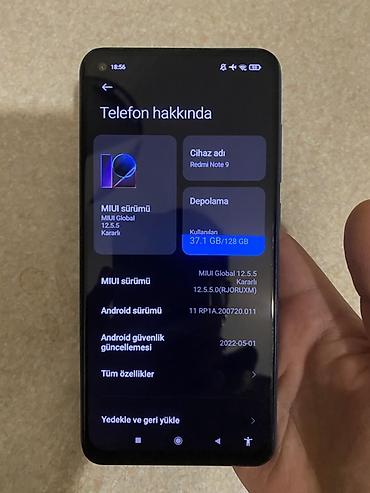 Xiaomi Mi 9 Pro, 128 GB, rəng - Mavi, 
 Barmaq izi