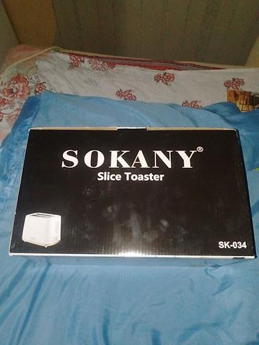 sokany blender: Toster Sokany, rəng - Ağ, Yeni — 4