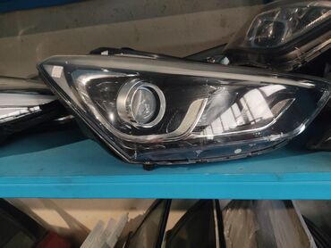 Faralar: Sağ, Yaxın və uzaq vuran işıqlar Hyundai, 2017 il, Orijinal, İşlənmiş