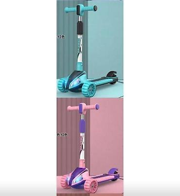 Детские самокаты: Детский самокат, Трёхколёсный — 74