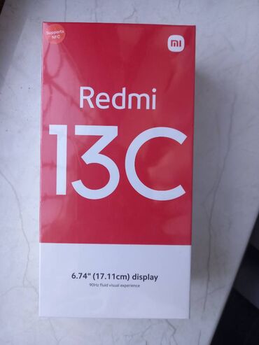 xiaomi black shark: Xiaomi Redmi 13C, 128 GB, rəng - Qara, 
 Zəmanət, İki sim kartlı