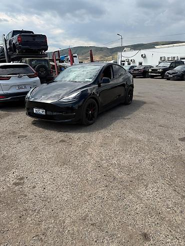 byd e6: Tesla Model Y: 2022 г., 3.9 л, Автомат, Электромобиль, Кроссовер — 2