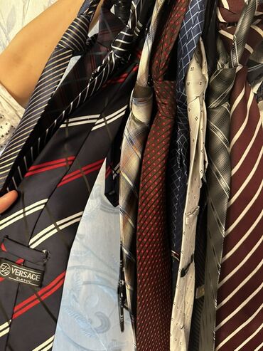 Qalstuklar: Qalstuk, Versace, rəng - Qara — 10