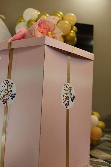 xonca kiraye: Gender reveal və körpə qarşılama üçün dekor və hədiyyə seti.xoncalar — 1