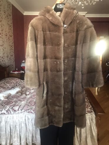 Paltolar: Lüks üst geyim kolleksiyası 1) Uzun xəz palto - Rəng: krem və qəhvəyi — 5