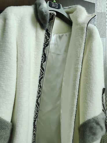альт одежда: Пальто GUSTO Fur & Alpaca Fashion из альпаки. Элегантная женская — 2