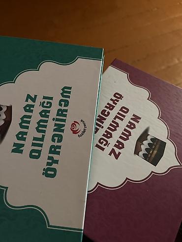 Dini kitablar: Məhsul: “Namaz Qılmağı Öyrənirəm” öyrədici dəst (2 kitab) Təsvir: - — 1