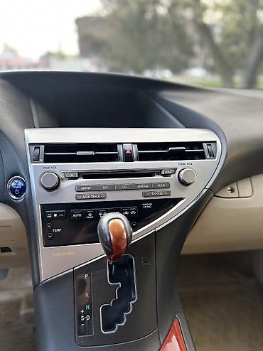 Lexus: Lexus RX: 2011 г., 4.5 л, Вариатор, Гибрид, Кроссовер — 17