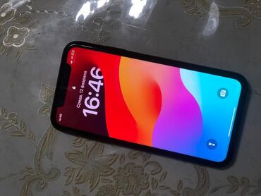 самсунг 8 с: IPhone Xr, Колдонулган, 64 ГБ, Кара, Каптама, 75 %