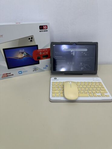 cib ucun wifi: F10 Note Book planşet dəsti 125MANATA Xüsusiyyətlər: - 10.1" IPS
