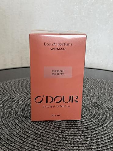 parfumeriya firmalari: O’Dour Perfumes – Fresh Peony (Eau de Parfum, Woman) Mağazalarda — 1
