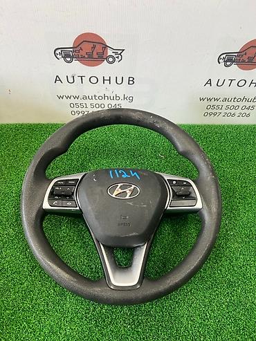 Руль с аирбагом Hyundai Sonata NEW RISE 2.0 L4NA 2018 (б/у)