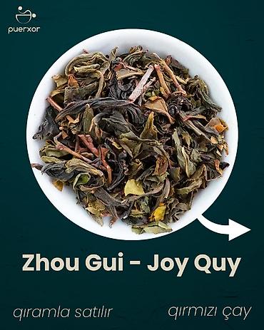 Продукты питания: 🫖 Zhou Gui Joy Quy – Qırmızı Çay 🌿 Bu çay nədir? Zhou Gui (Joy Quy) — 1