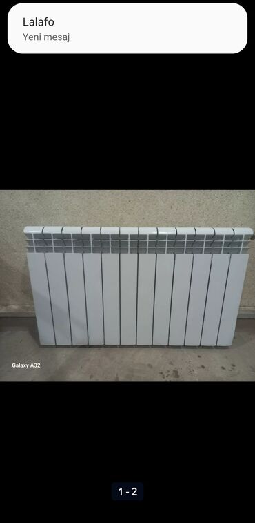 radiator alıram: İşlənmiş Seksiyalı Radiator Alüminium, Ünvandan götürmə