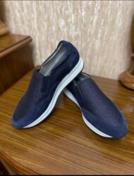 mavi mokasinlər: Ölçü: 42, rəng - Göy, Yeni