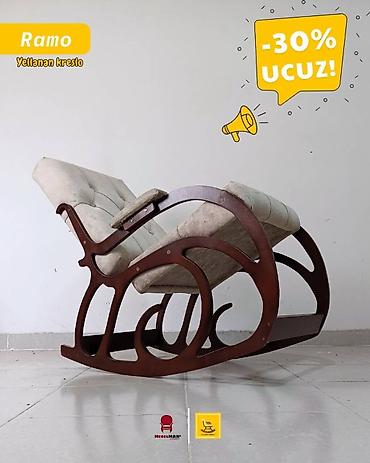 Kreslolar: Yeni, Kreslo-kaçalka, Kredit var, Çatdırılma yoxdur — 3