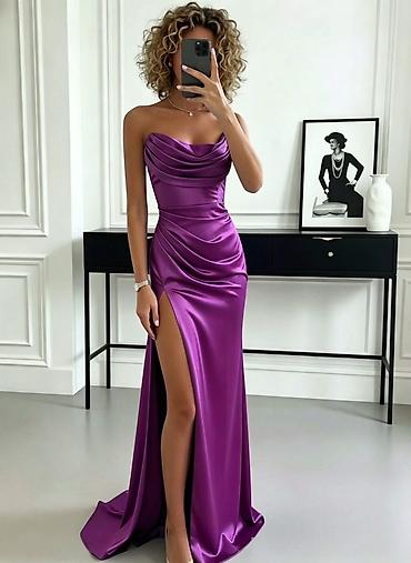 Haljine: 04. 🤍 Haljina saten 3.800 dinara 🤍 A — 1