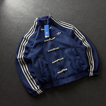 Üst geyimi: Adidas Originals üslubunda unisex jaketi - Dizayn: Klassik 3 zolaqlı — 4