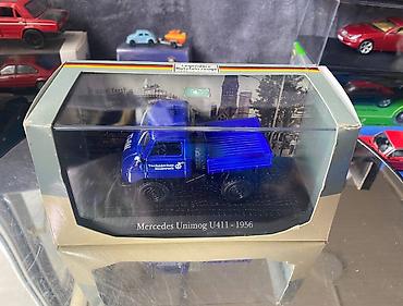 Avtomobil modelləri: Коллекционная модель Mercedes-Benz Unimog U411 Technical Relief blue — 4