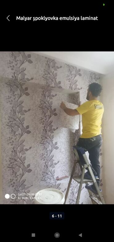 Malyar işləri: Aboy ustasi — 9