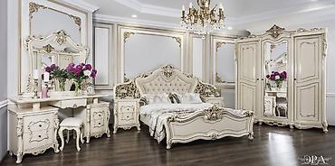 office table: Спальный гарнитур в классическом стиле с изысканной резьбой и — 2