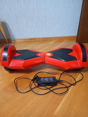 Elektrik nəqliyyatı: Təcili Satılır! Tam İşlək Qırmızı Hoverboard Səliqəli işlənib, heç bir — 4