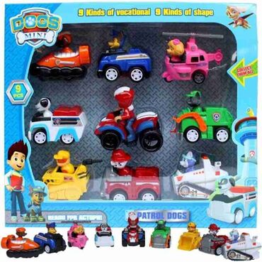 oyun çadırı: Щенячий патруль набор.Paw patrul desti Игрушки Щенячий патруль для