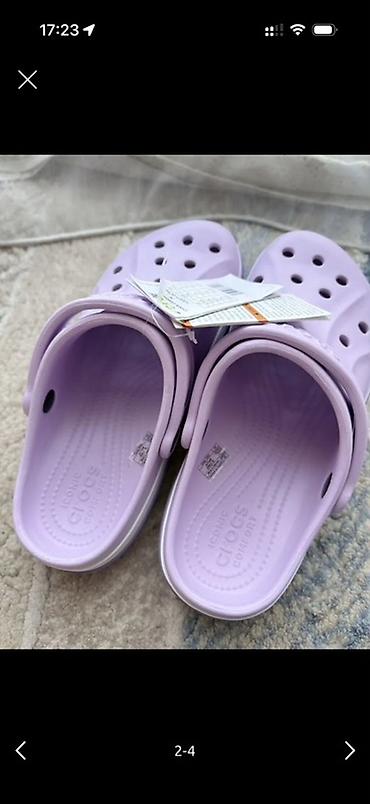 кроксы крокс crocs: Кроксы Crocs Classic Bae, цвет сиреневый (лавандовый). - Модель — 2