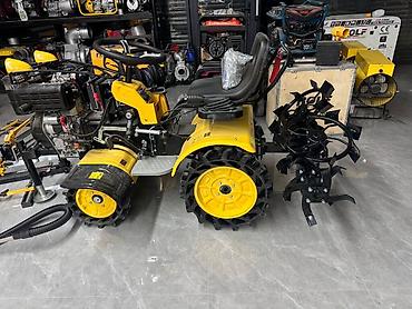 Другие мини-тракторы: Минитрактор-культиватор (садовый райдер) с прицепным навесным — 2