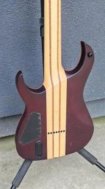 Gitare: HARLEY BENTON AMAROK-7 BKRD QUILTED BURST ELEKTRIČNA GITARA | — 11